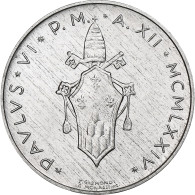 Vatican, Paul VI, 5 Lire, 1974 / Anno XII, Rome, Aluminium, SPL+, KM:118 - Vaticano