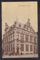 Belgium - Saint Nicolas / Sint Niklaas - La Poste / Post Office Posted 1910 To Gand - Sint-Niklaas