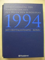 DEUTSCHLAND JAHRESSAMMLUNG 1994 ERSTTAGSSTEMPEL BONN - Gebruikt