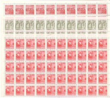 JUGOSLAWIEN MI-NR. 1660-1662 POSTFRISCH(MINT) Bogenteil SEHENSWÜRDIGKEITEN 1976 - Unused Stamps