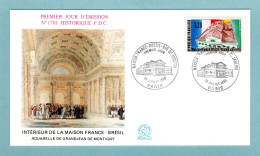 FDC France 1990 - Maison France Brésil Rio De Janeiro - YT 2661 - Paris - 1990-1999