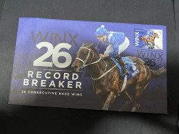 17-5-2024 (5 Z 17) Australian FDC Cover - 2018 - WINX (26 Record Bearer Race Wins) Horse Racing - Primo Giorno D'emissione (FDC)
