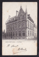Belgium - Nieuport / Nieuwpoort - La Poste / Post Office Posted 1902 - Nieuwpoort