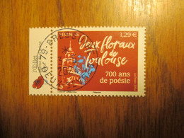 2024 Jeux Floraux Toulouse Poésie Oblitéré 1er Jour Cachet Rond 03/05/2024 - Used Stamps