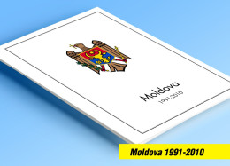 COLOR PRINTED MOLDOVA 1991-2010 STAMP ALBUM PAGES (92 Illustrated Pages) >> FEUILLES ALBUM - Pre-printed Pages