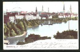 AK Hamburg-St.Georg, An Der Alster  - Mitte