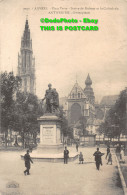 R450835 Anvers. Place Verte. Statue De Rubens Et La Cathedrale. Henri Georges - Monde