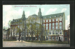 AK Hamburg-St.Georg, Blick Zum Gewerkschaftshaus  - Mitte