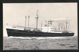 AK S.S. Schiedyk In Voller Fahrt  - Commerce