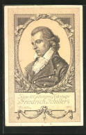 Künstler-AK Dichter Friedrich Schiller Im Portrait  - Schriftsteller