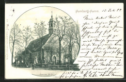 AK Hamburg-Hamm, An Der Hammer Kirche  - Mitte