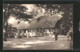 AK Hamburg-Hamm, Am Gasthaus Landhaus  - Mitte