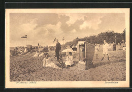 AK Laboe, Strandleben Mit Badegästen  - Laboe