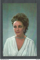 American Actress Movie Star Elisabeth Taylor, Printed In USA 1981, Unused - Acteurs