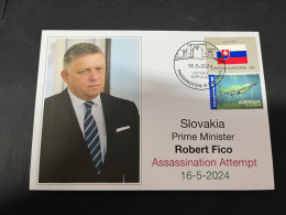 16-5-2024 (5 Z 17) Slovakia Prime Minister Robert Fico Assassination Attempt (16th May 2024) - Briefe U. Dokumente