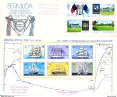 Annata Completa FDC 1976. - Bermudas