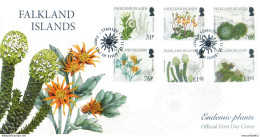 Flora Endemica 2016. FDC. - Falklandeilanden