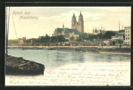 AK Magdeburg, Dom Von Osten Gesehen  - Magdeburg