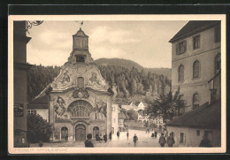 AK Füssen Am Lech, Vor Der Spitalkirche  - Füssen