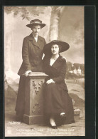 AK Grossherzogin Alexandra Von Mecklenburg Mit Herzogin Victoria Luise Von Braunschweig  - Royal Families