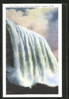 AK Niagara Falls, American Falls From Below  - Autres & Non Classés