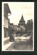 AK Ulm A. D., Auf Dem Graben Mit Zundeltorturm  - Ulm