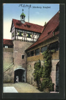 AK Nürnberg, Im Burghof  - Nürnberg