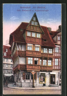 AK Halberstadt, Stelzfuss Am Holzmarkt  - Halberstadt