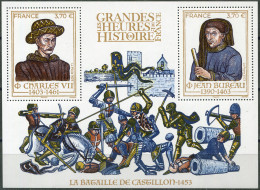 FRANCE - 2023 - SOUVENIR SHEET MNH ** - Battle Of Castillon, 1453 - Neufs