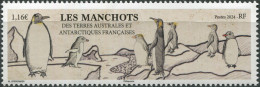 TAAF - 2024 - STAMP MNH ** - Penguins - Unused Stamps
