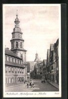 AK Kulmbach, Spitalgasse Und Kirche  - Kulmbach