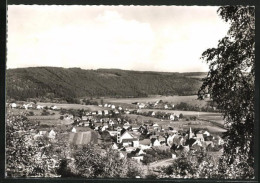 AK Gräfendorf, Blick Auf Den Ort Mit Anliegenden Hügeln  - Altri & Non Classificati