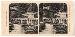 Stereo-Fotografie Lichtdruck Bedrich Koci, Prag, Ansicht Salzburg, Svatopetrsky Hrbitov  - Stereoscopic