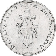 Vatican, Paul VI, 2 Lire, 1975 (Anno XIII), Rome, Aluminium, SPL+, KM:117 - Vatikan