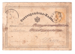 ÖSTERREICH // CORRESPONDENZ-KARTE // 1873 - Andere & Zonder Classificatie