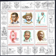 Mauritius 1969 Birth Centenary Of Mahatma Gandhi# - Mauricio (1968-...)