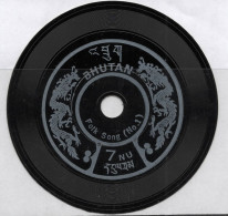 Bhutan 1973 ,  Phonographic Record Stamps   ,UNUSUAL - Bhoutan