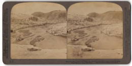 Stereo-Fotografie Underwood & Underwood, New York, Ansicht St. Pierre / Martinique, Roxelane River Valley  - Stereoscopic