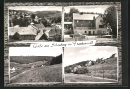 AK Schauberg /Frankenwald, Ortspartie, Ortsansicht  - Sonstige & Ohne Zuordnung