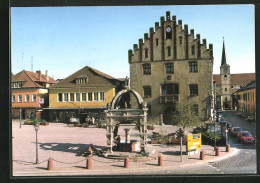 AK Hammelburg, Marktplatz Mit Rathaus  - Hammelburg