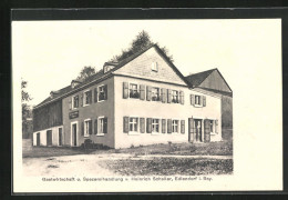AK Edlendorf / Helmbrechts, Gasthaus Und Spezereihandlung V. Heinrich Schaller  - Helmbrechts