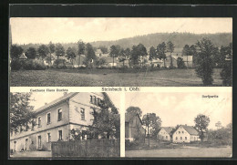 AK Steinbach /Obfr., Gasthaus Hans Buchta, Ortspartie, Panorama  - Other & Unclassified