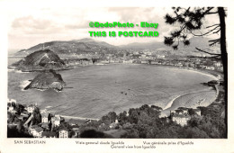 R451209 San Sebastian. General View From Igueldo. Manipel Rtro. No. 142205 - World