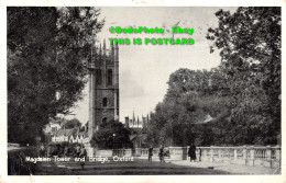 R451220 Oxford. Magdalen Tower And Bridge. T. V. A. P. Series LXXXV. 1031 - World