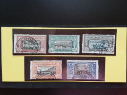 REGNO 1923 - Manzoni - Nn. 151/55 - Serietta - Timbrati (annulli Non Periziati) + Spese Postali - Afgestempeld