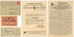 Germany 1935 Cover W/ Letter, Advert, Zahlkarte, Lottery Ticket; Leipzig - Saxon State Lottery; 12pf. Hindenburg - Brieven En Documenten