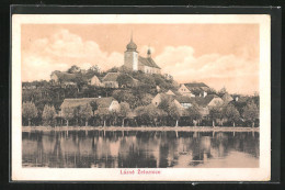 AK Lázne Zeleznice, Kirche Im Ortsbild  - Tchéquie