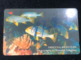 Card Phonekad Vietnam(oriental Sweetlips-ca 150 000dong-1998)-1pcs - Vietnam