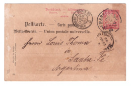 DEUTSCHLAND // BAYERN // POSTKARTE // 1893 - Other & Unclassified