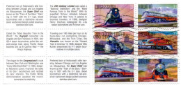 UNITED STATES 1999 - Locomotives. Block Of Six, Used - Oblitérés